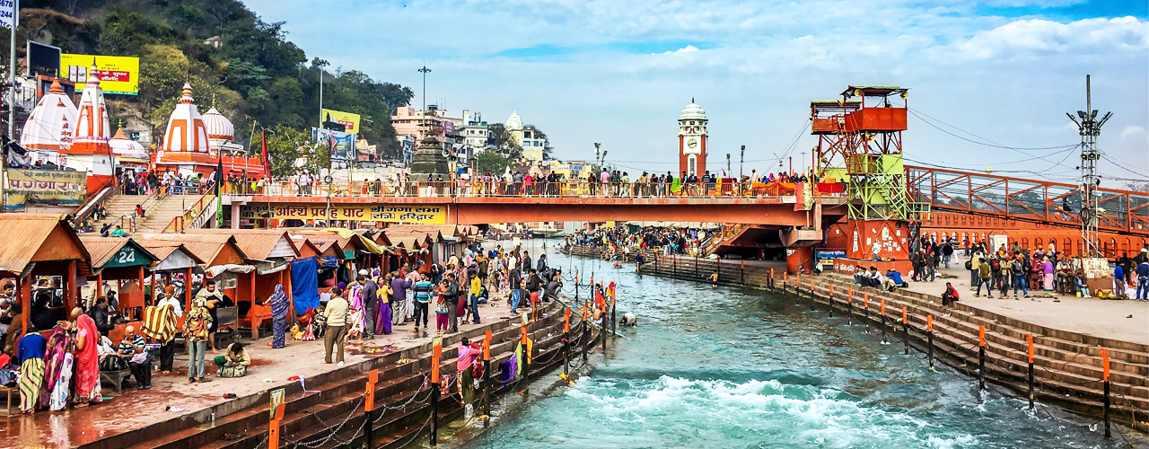 We are in Haridwar